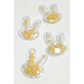 Tavşan Şeffef Figür 1 Adet-Sarı