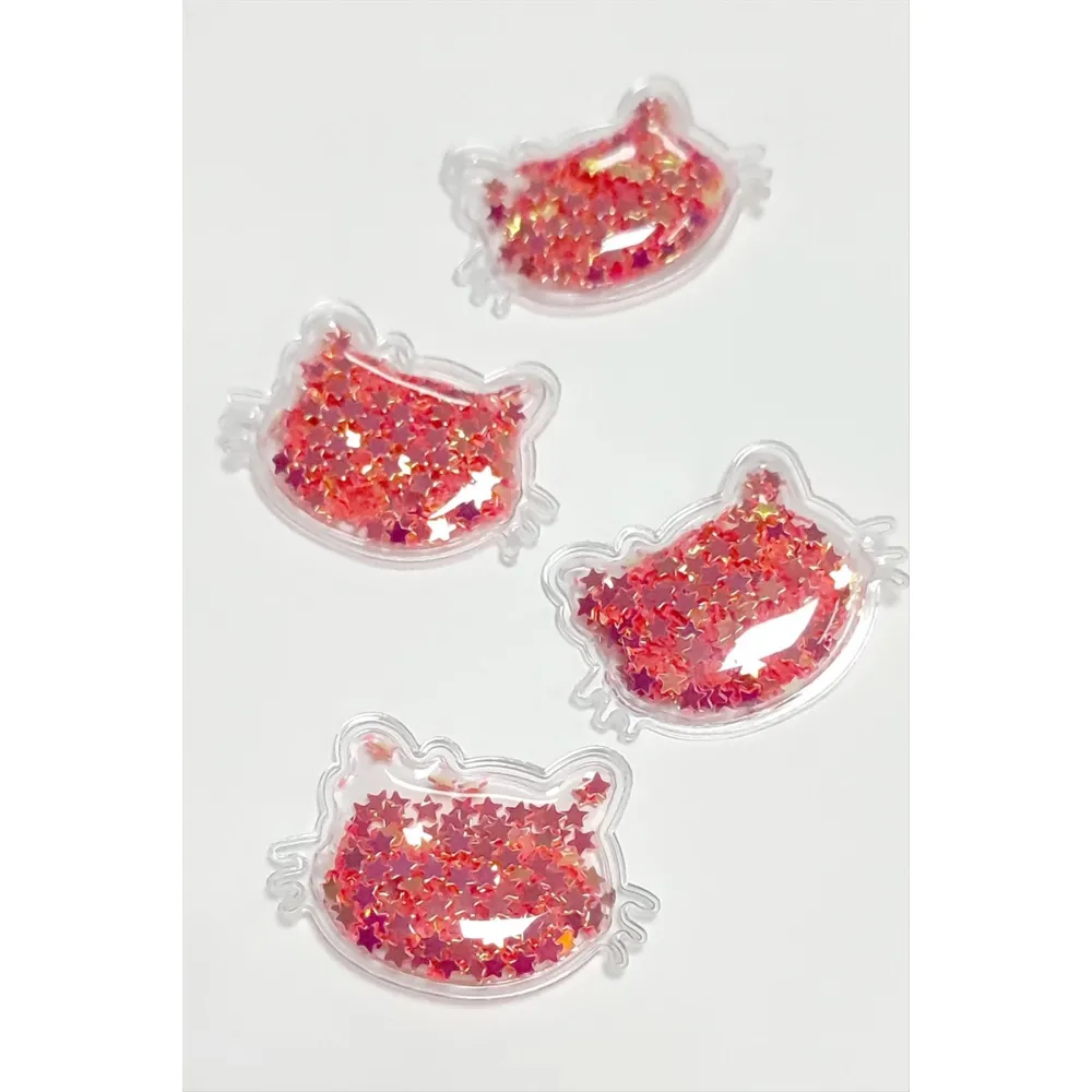 Kedicik Şeffef Figür 1 Adet-Turuncu