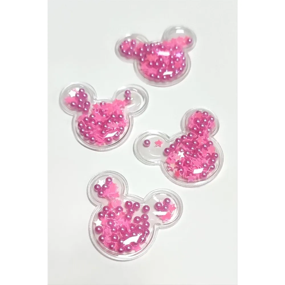 Ayıcık Şeffef Figür 1 Adet-Pembe