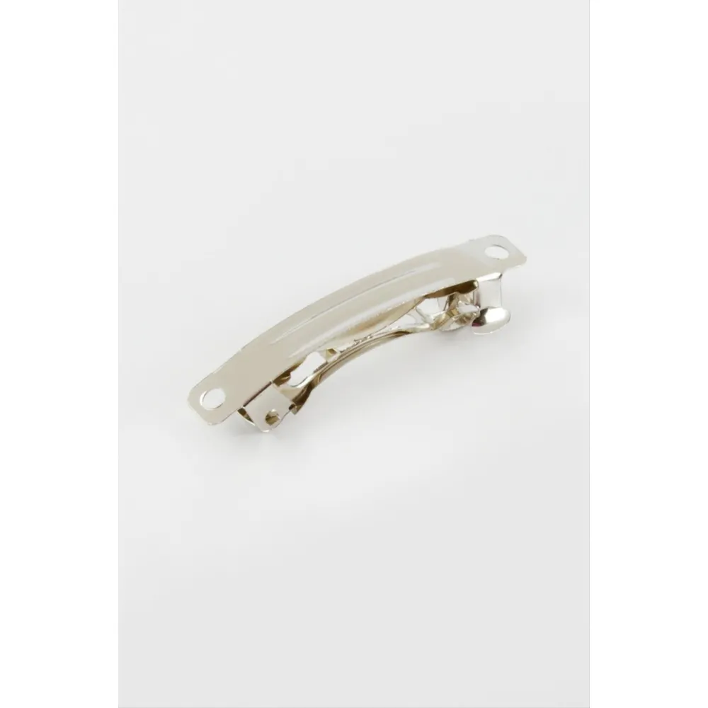 Metal Otamatik Toka 4 cm 1 Adet-Gümüş Rengi