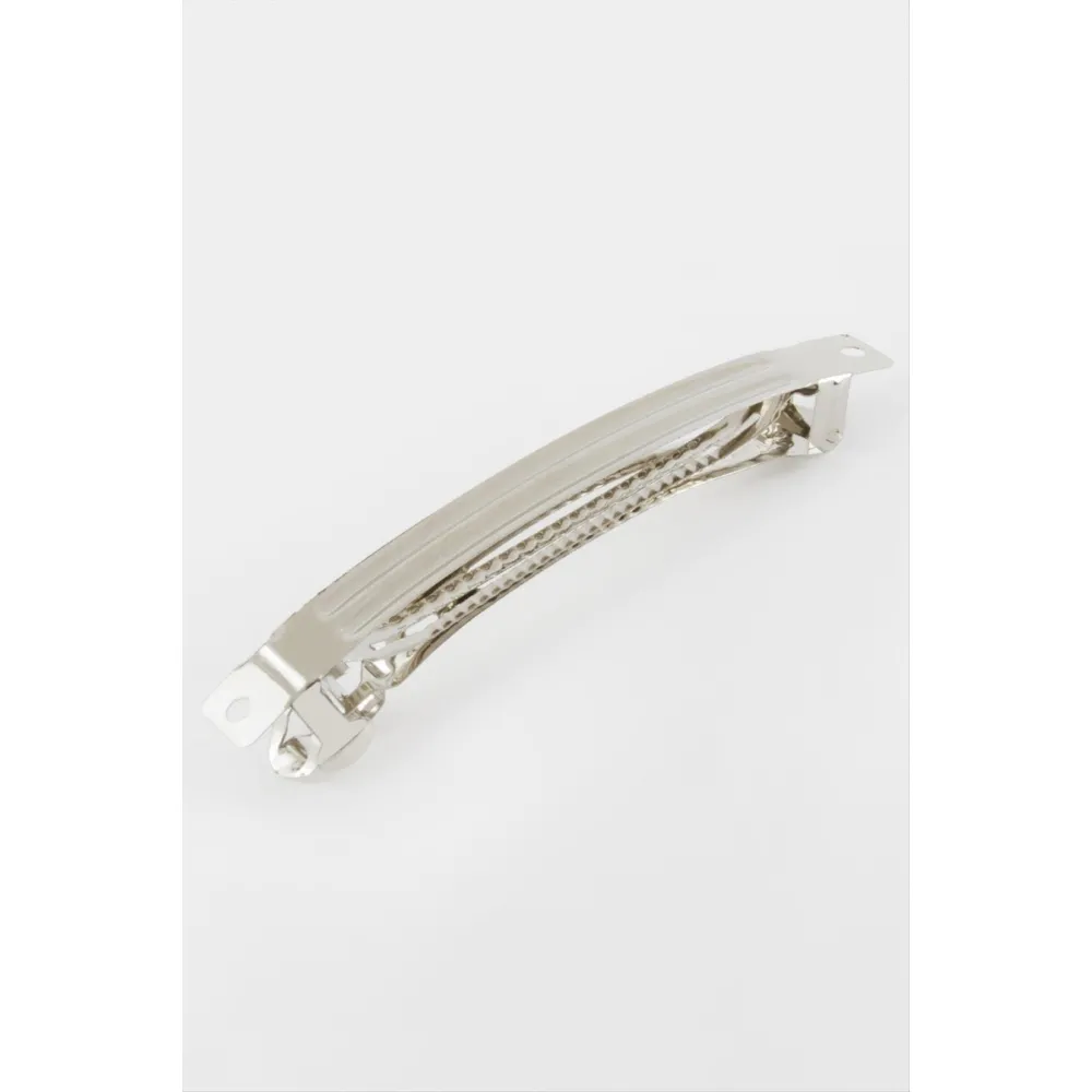 Metal Otamatik Toka 10 cm 1 Adet-Gümüş Rengi