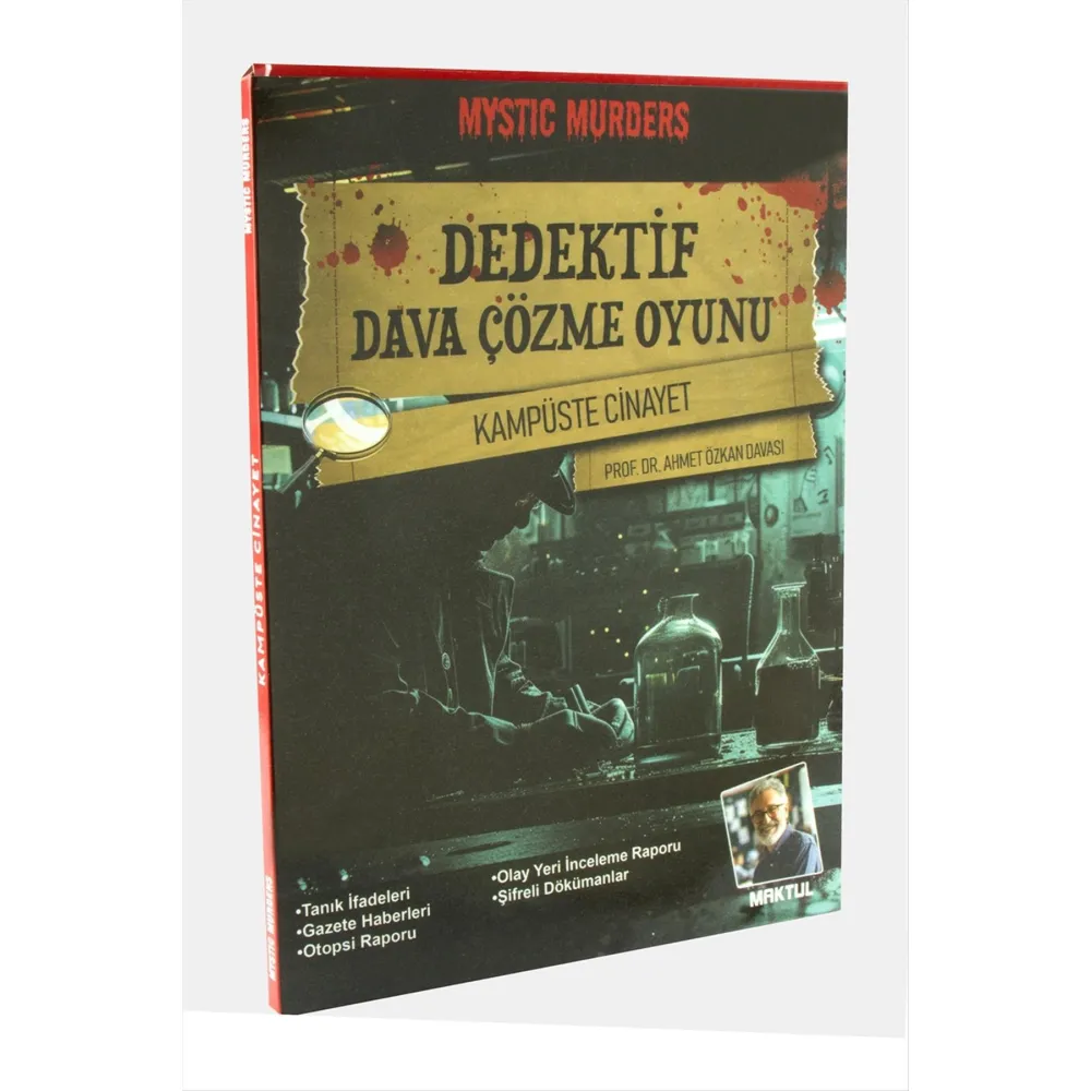 Kampüste Cinayet Dedektif Dava Çözme Oyunu-Renkli
