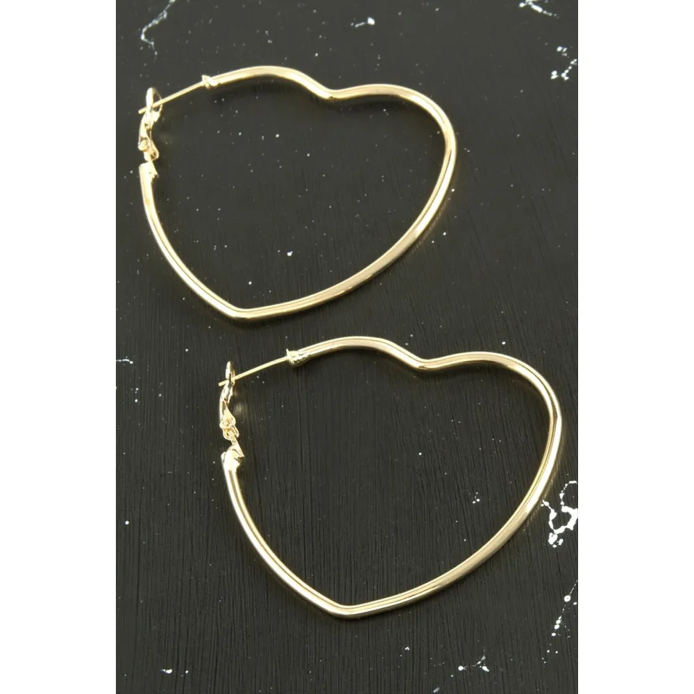 Yıldız Trend Küpe 6 cm-Sarı