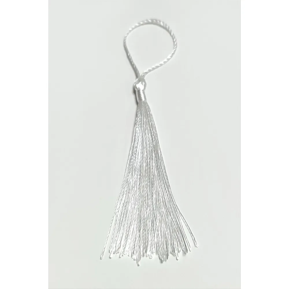 Tesbih Püskülü 1 Adet-Beyaz