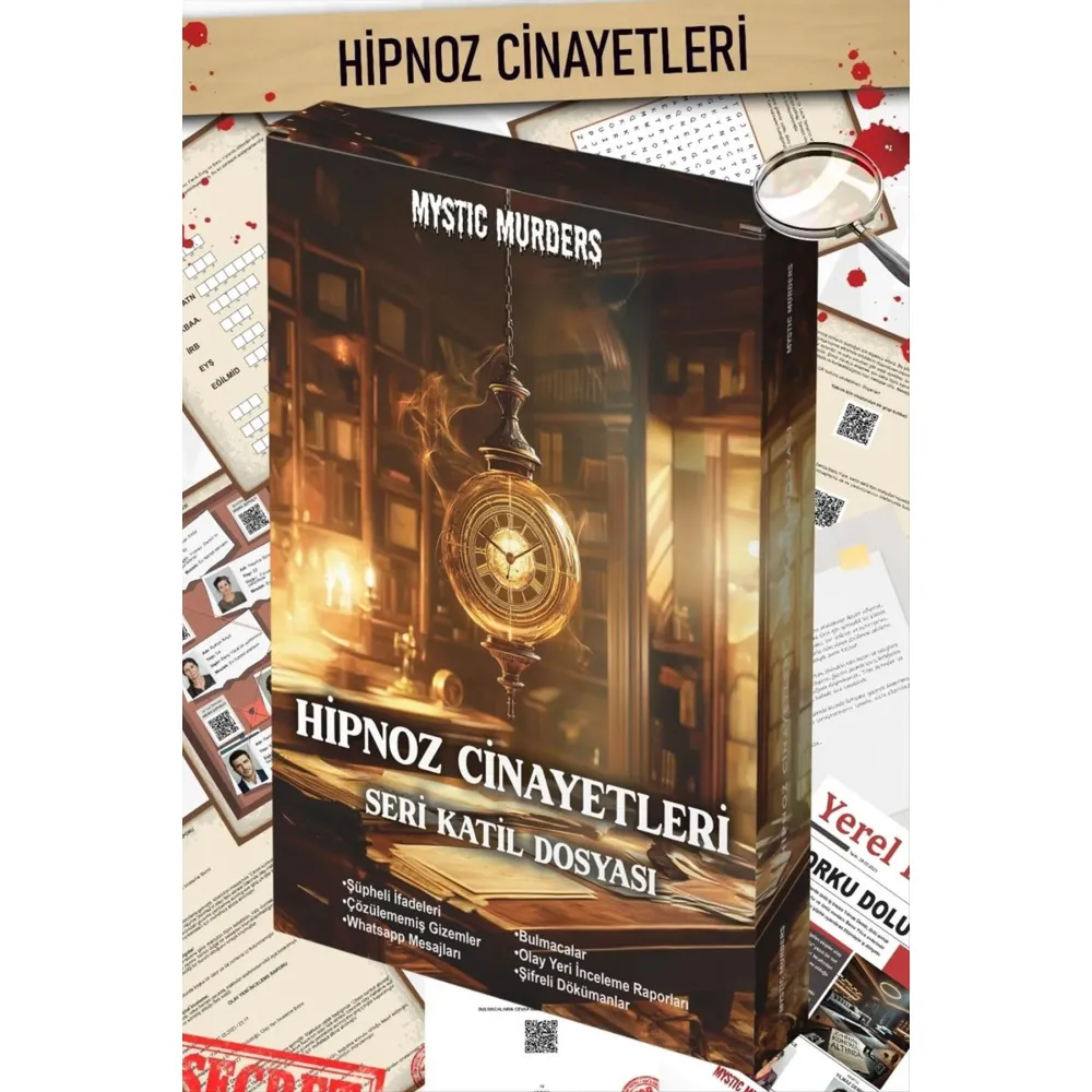 Hipnoz Cinayetleri Seri Katil Dosyası-Sarı