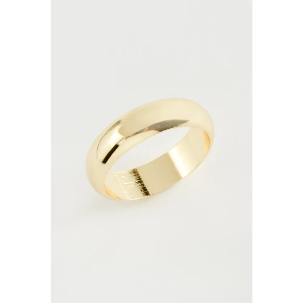 Alyans Yüzük 6 Mm-Sarı