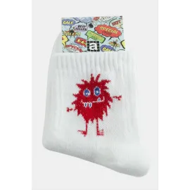 Kolej Çorap 8X28-Beyaz