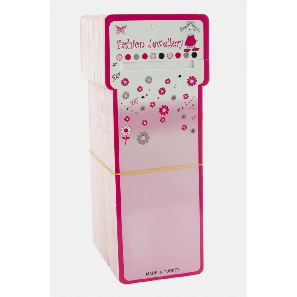 Bandana Kartı-Pembe