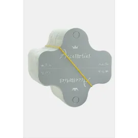 Lüks Gri Kolye Kartı 200 Adet-Gri