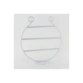 Oval Figürlü Küpe Standı-Siyah