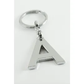 Metal Harf Anahtarlık-A