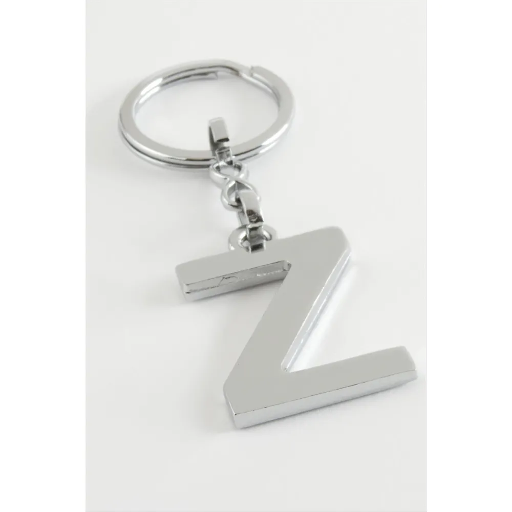 Metal Harf Anahtarlık-Z