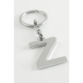 Metal Harf Anahtarlık-Z