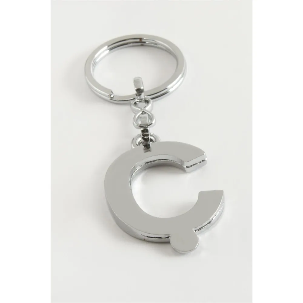 Metal Harf Anahtarlık-Ç