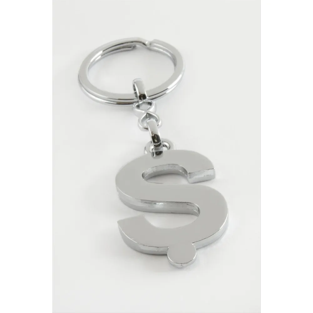 Metal Harf Anahtarlık-Ş