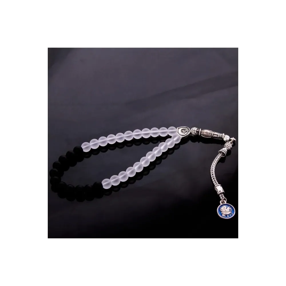 Onix Kuvars Doğaltaş Tesbih 8 Mm-Siyah