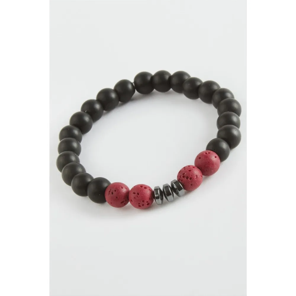 Ceyt Onix Doğaltaş Bileklik-Siyah