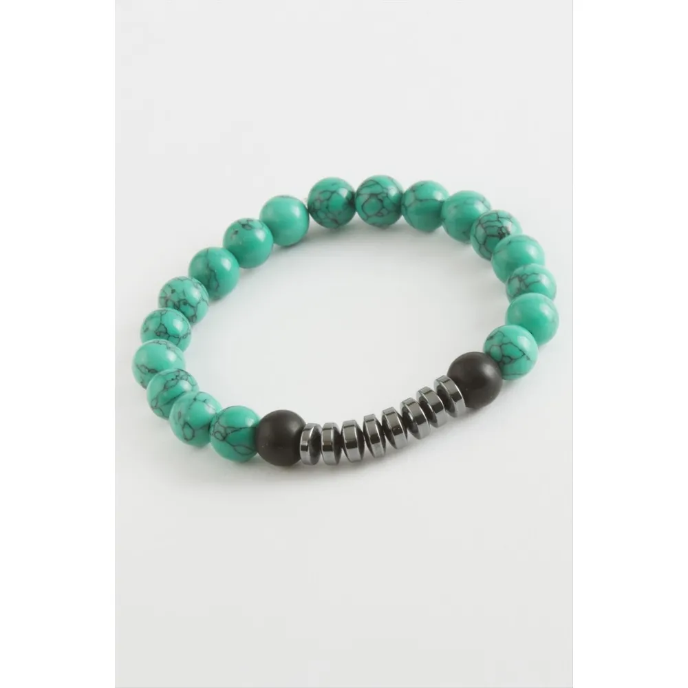 Hematit Ceyt Doğaltaş Bileklik-Antrasit