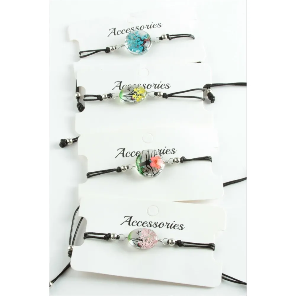 Karışık Desenli Canlı Bileklik-Renkli