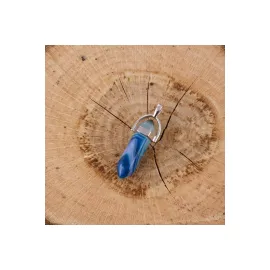 Akik Point Kolye Ucu-Mavi