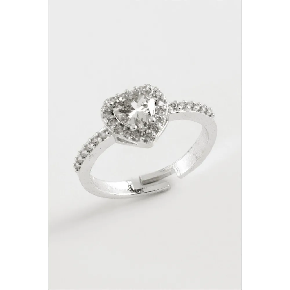 Ciddi İllişki Yüzüğü-Gümüş Rengi