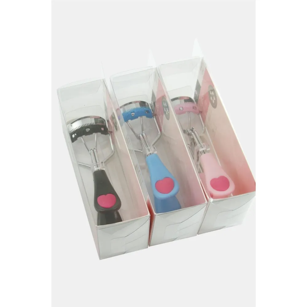 Yaricci  Kalp Taraklı Kirpik Kıvırma Makası-Renkli