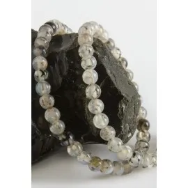 Akik Taşı 6 Mm-Beyaz