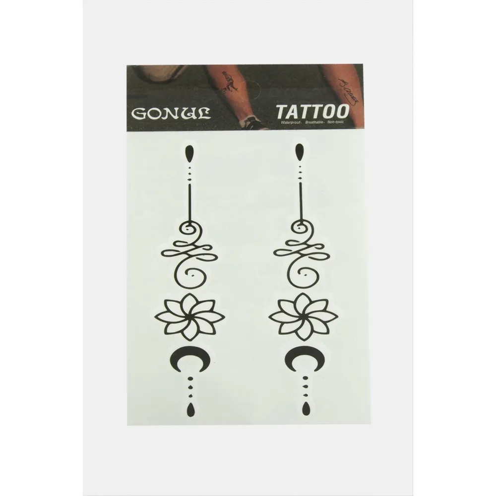 Tattoo Dövme Sticker-Beyaz