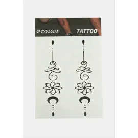 Tattoo Dövme Sticker-Beyaz