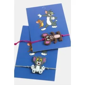 Tm Jery İp Bileklik-Mavi