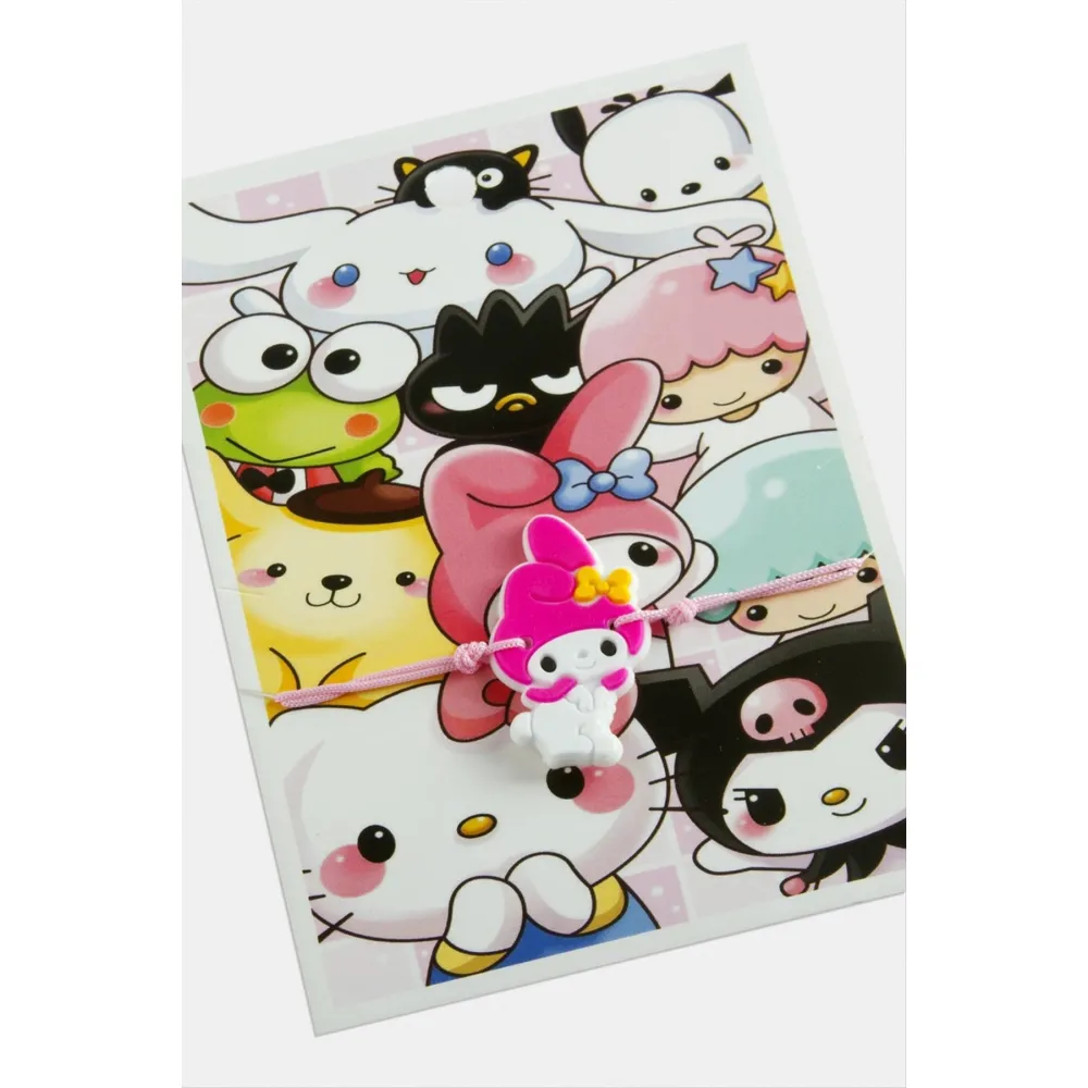 Çzgflm Karakteri İp Bileklik-Pembe