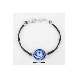 Nazarlı Cam Bileklik-Mavi