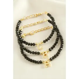 Harfli Kristal Trend Bileklik-Model-15