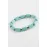Silindir Turkuaz Doğaltaş Bileklik-Turkuaz