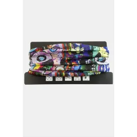 Çiçek Baff Boyunluk-Renkli