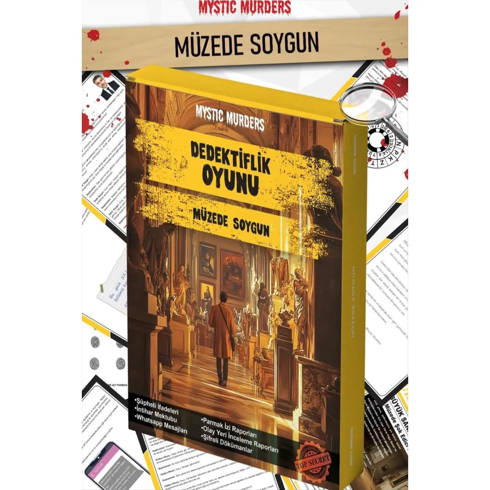 Müzede Soygun Oyunu-Sarı