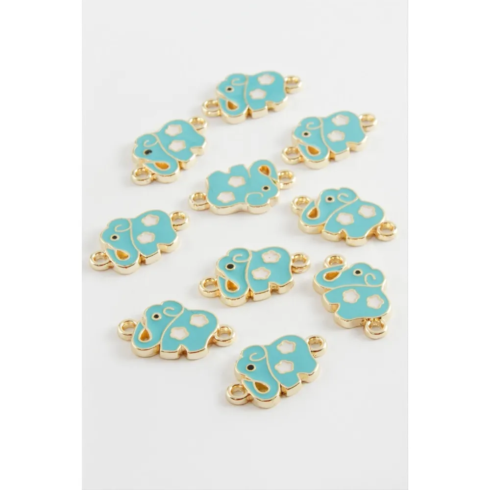 Fil Mineli Çift Kulplu Aparat 1 Adet-Açık Mavi