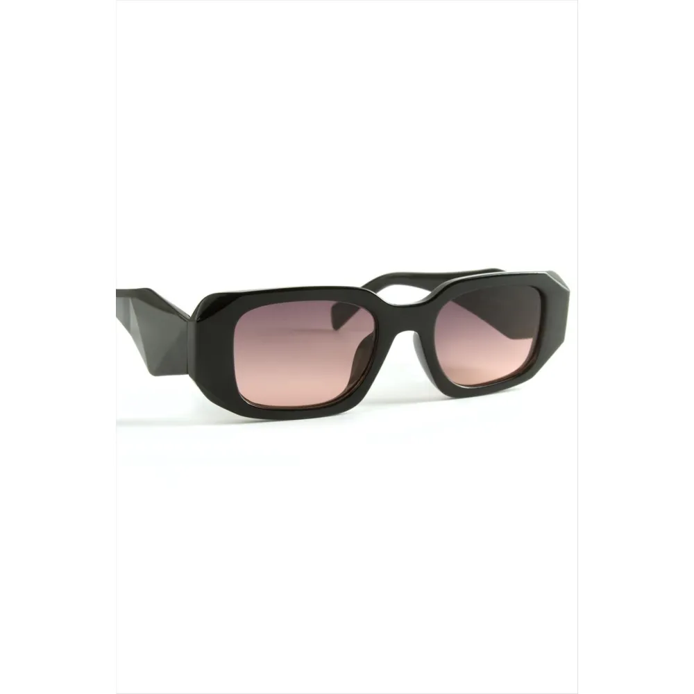 Kemik Çerçeveli Güneş Gözlüğü-Kahverengi