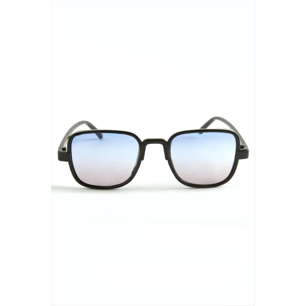 Kare Güneş Gözlüğü-Mavi