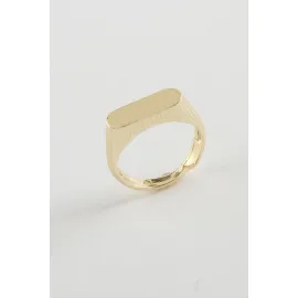 İsim Yazılabilir Metal Yüzük-Gümüş Rengi