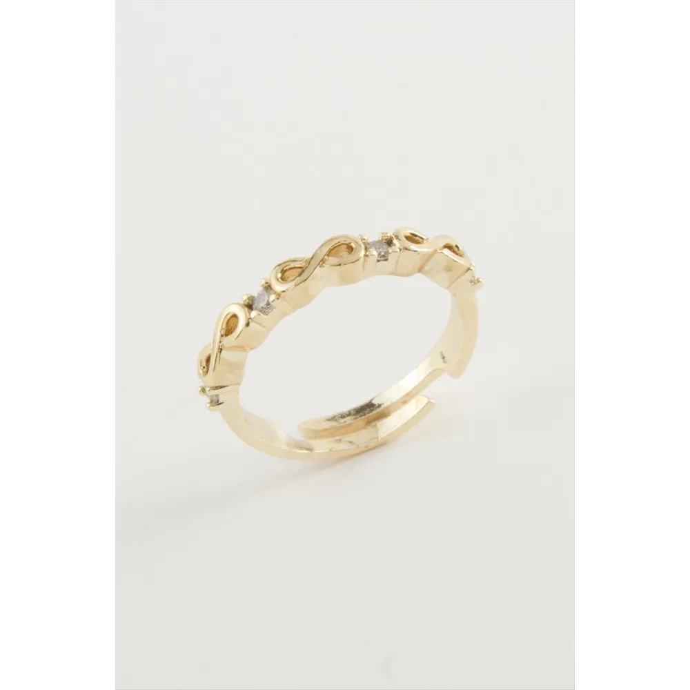 Yıldız Taşlı Yüzük-Sarı