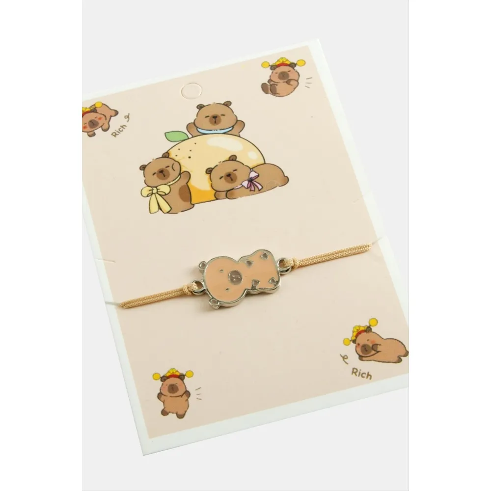 Çzgflm Karakteri İp Bileklik-Sarı