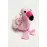 Flamingo Peluş Anahtarlık-Pembe