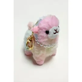 Koyun Peluş Anahtarlık-Renkli