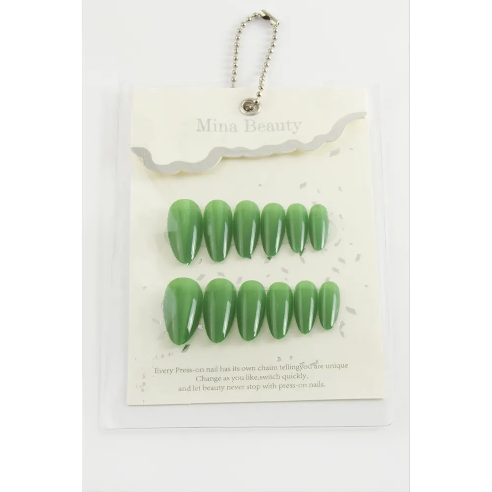 Mina Beauty Kedi Gözü Takma Tırnak-Bordo