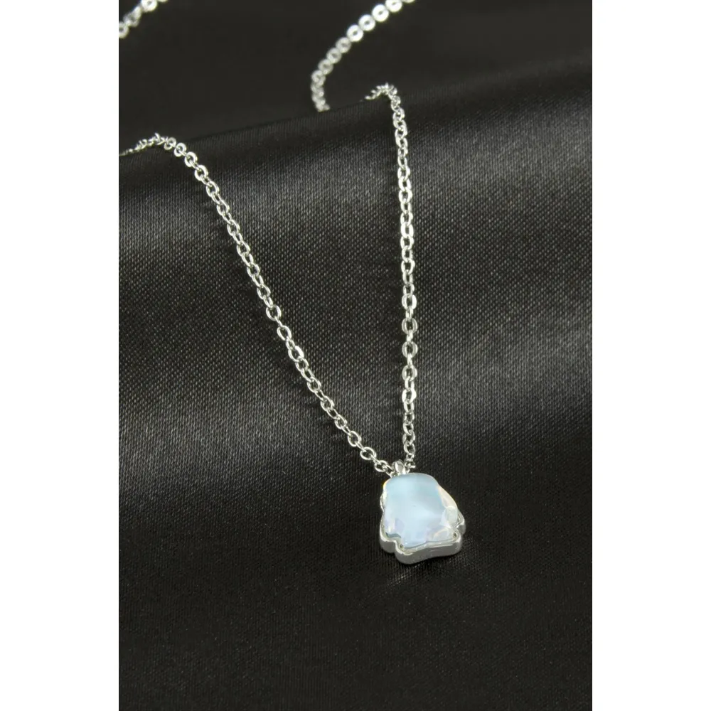 Ftm Ana Eli Cam Kolye-Sarı