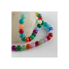 8 mm Ceyt Taşı-Renkli