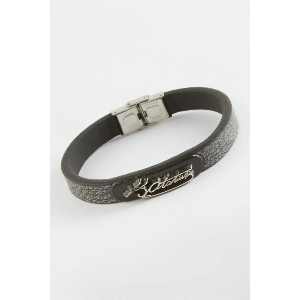 Mustafa Kemal Atatürk İmzalı Kaliteli Suni Deri Bileklik-Siyah