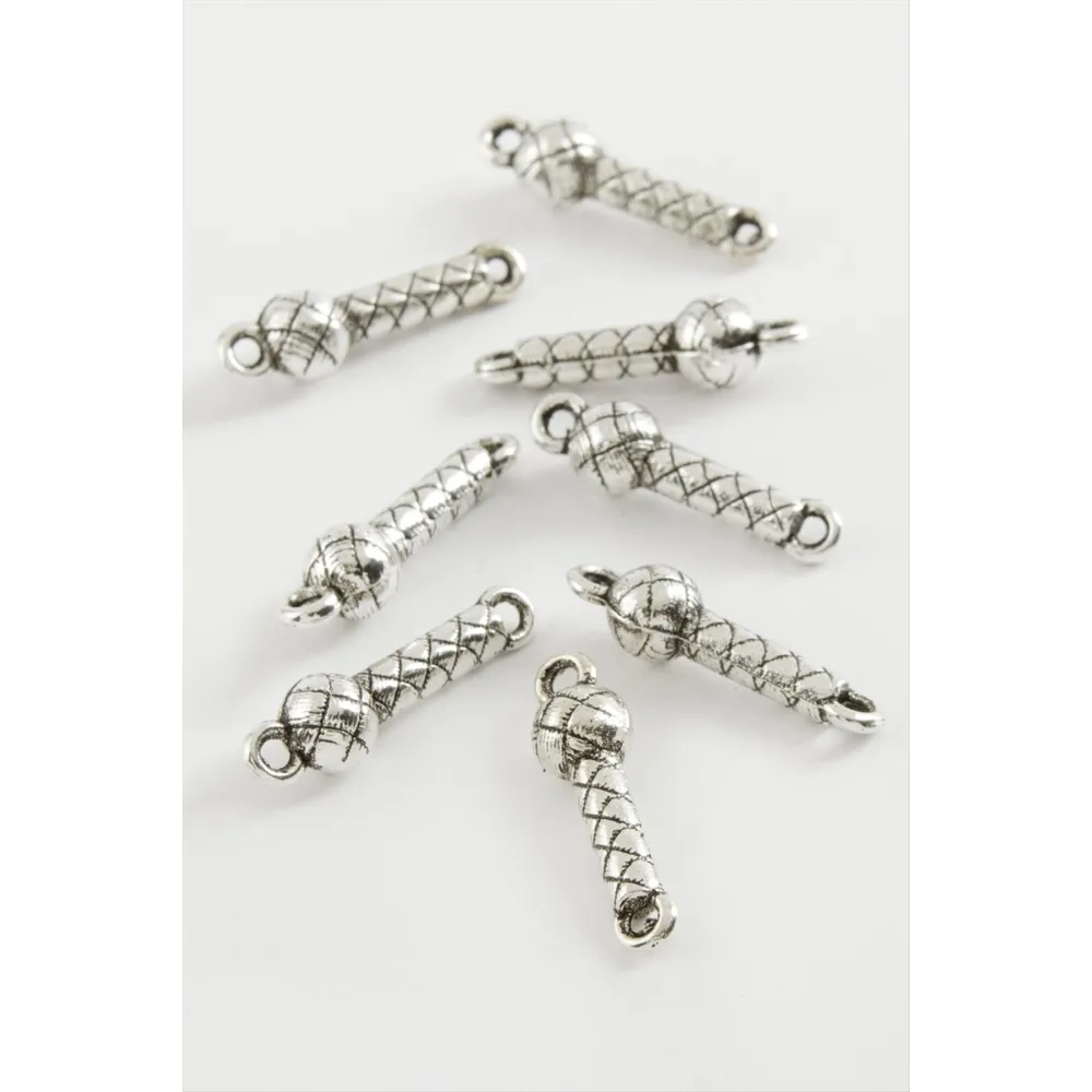 Baklava Desenli Tesbih Aparatı 50 Gram-Gümüş Rengi