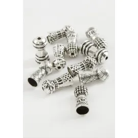 Karışık Tesbih Aparatı 50 Gram-Gümüş Rengi